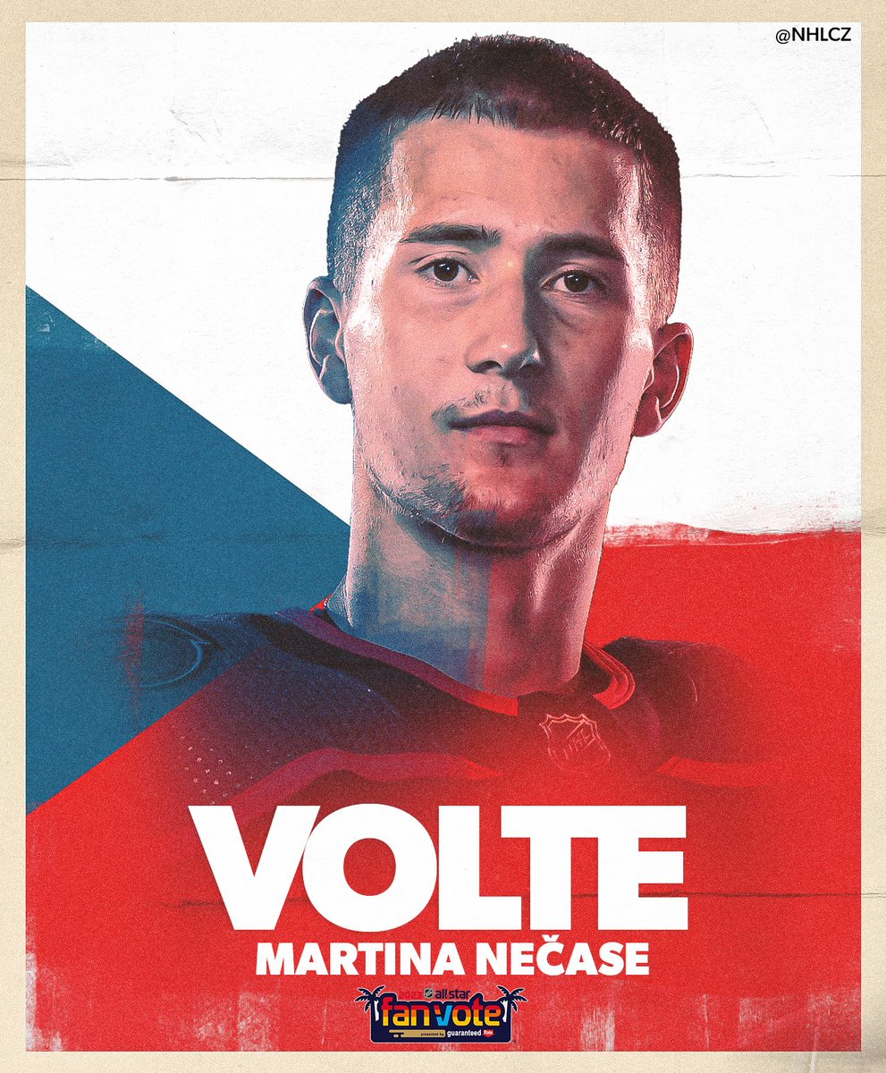 1 retweet = 1 hlas pro Martina Nečase 🗳

<a href="/Canes/">Carolina Hurricanes</a> | @necas88 | #NHLAllStarVote