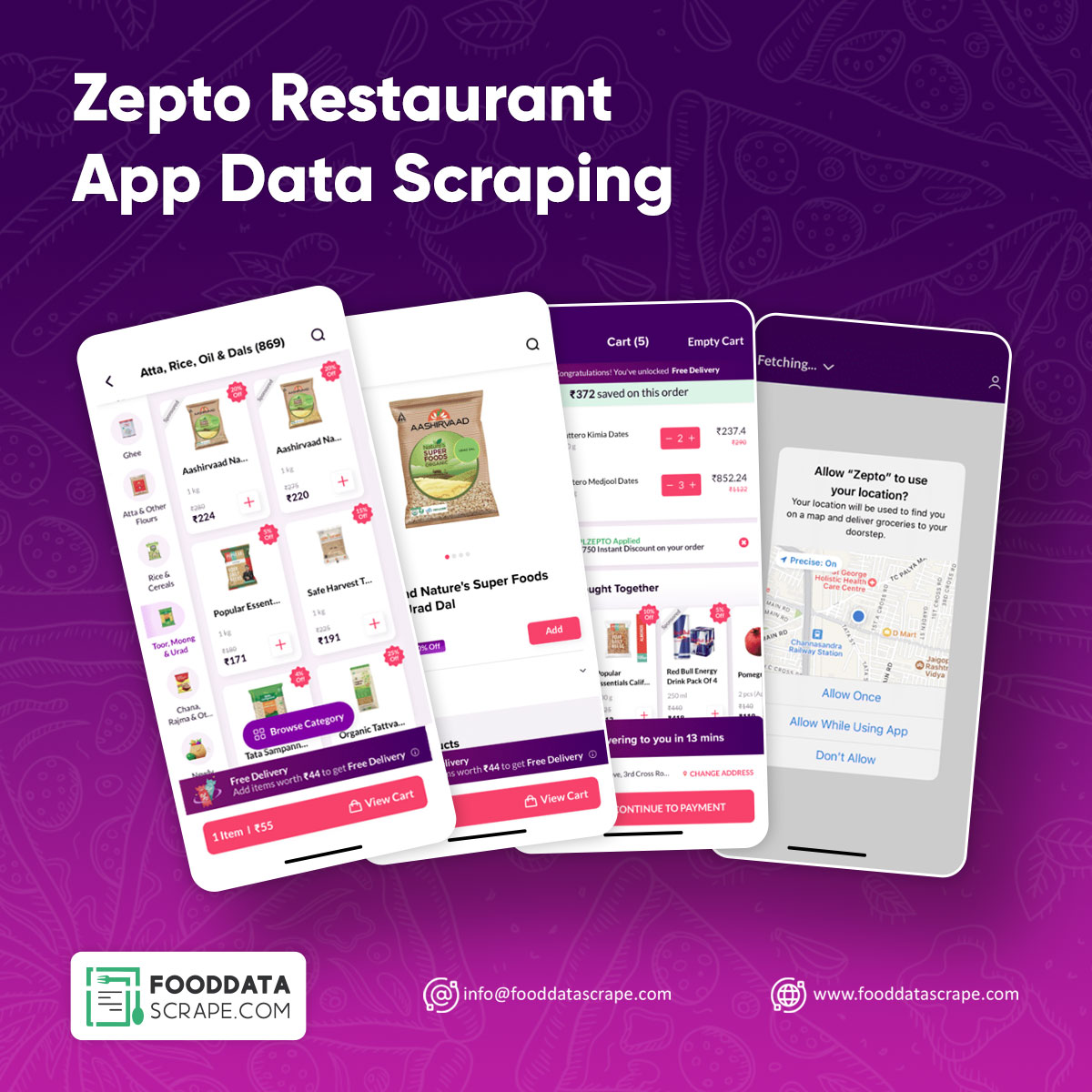 fooddatascrape's tweet image. #FoodDataScrape offers the Best #ZeptoGroceryAppScrapingServices provider in the USA, UK, and Australia to extract or Scrape Zepto Grocery App data.

fooddatascrape.com/zepto-grocery-…

#FoodDataExtraction #uae #dubai #germany #canada #singapore #china #japan #Malaysia #india #HongKong