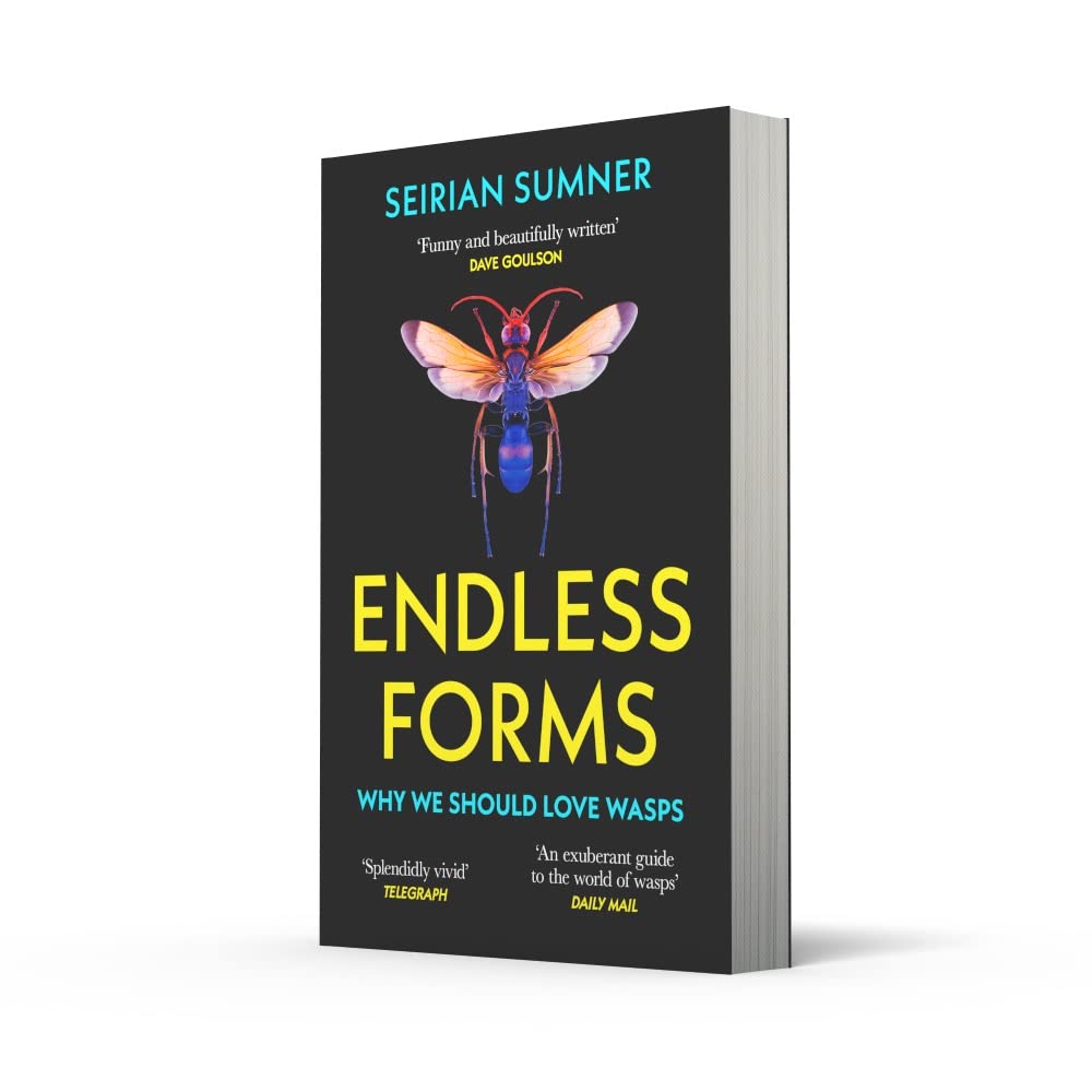 WaspWoman's tweet image. Happy Friday everyone! 
Check out the paperback cover (black) of #EndlessForms: Why We Should Love Wasps.
If you prefer the white (hardback), it&apos;s 1/2 price in @Waterstones atm, as is that OTHER BOOK #SparePrinceHarry... 
At least it took 7 mths for mine to be #priceslashed... 😂