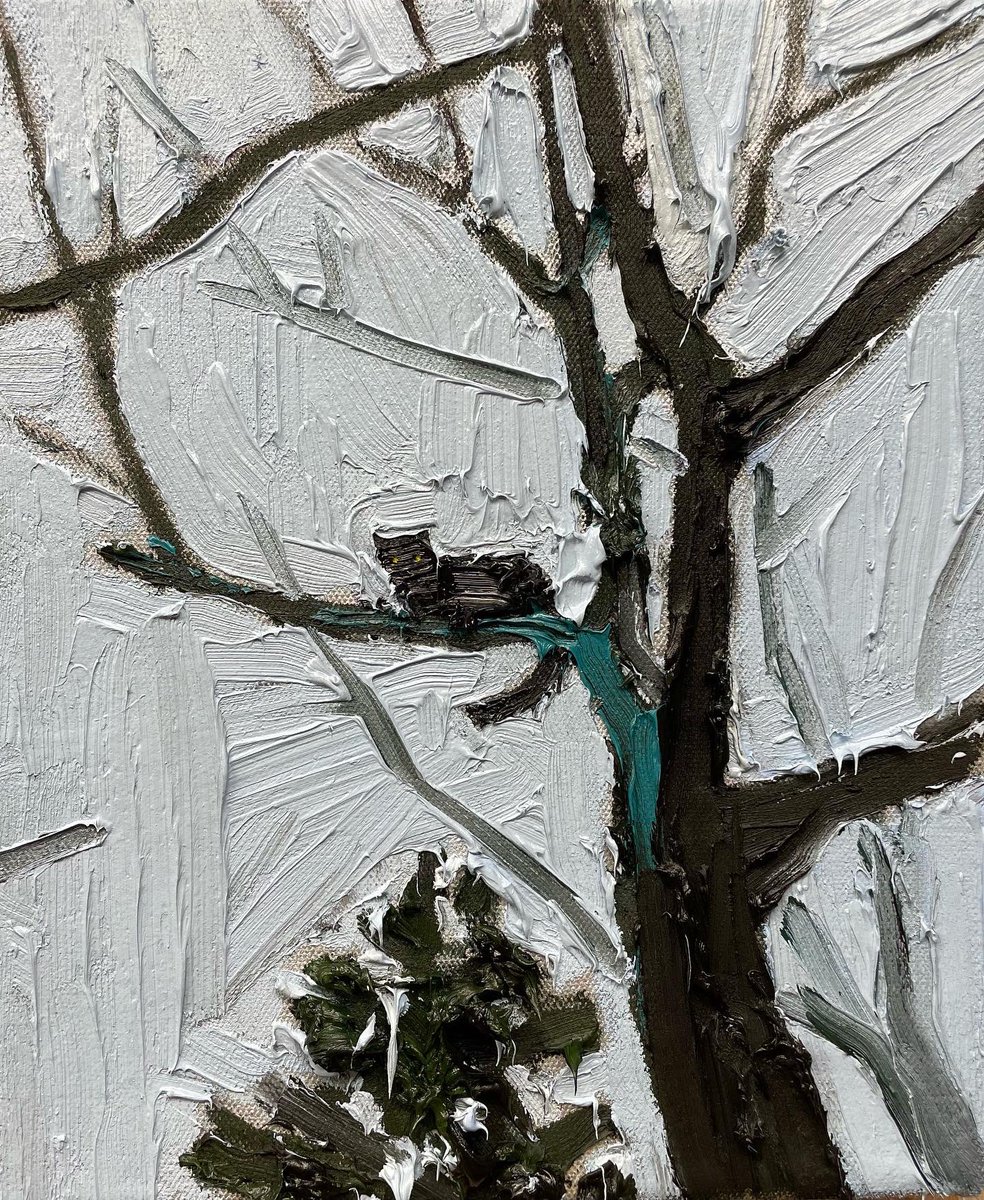 Sign, oil on canvas…