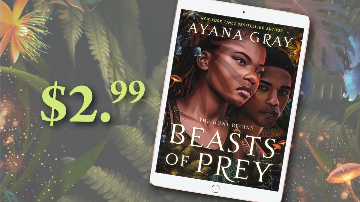 PenguinTeen's tweet image. Start @AyanaGray's New York Times bestseller #BeastsofPrey while the eBook is on sale! Enter the Greater Jungle with Koffi and Ekon as they journey into a magical jungle to hunt down a monster.