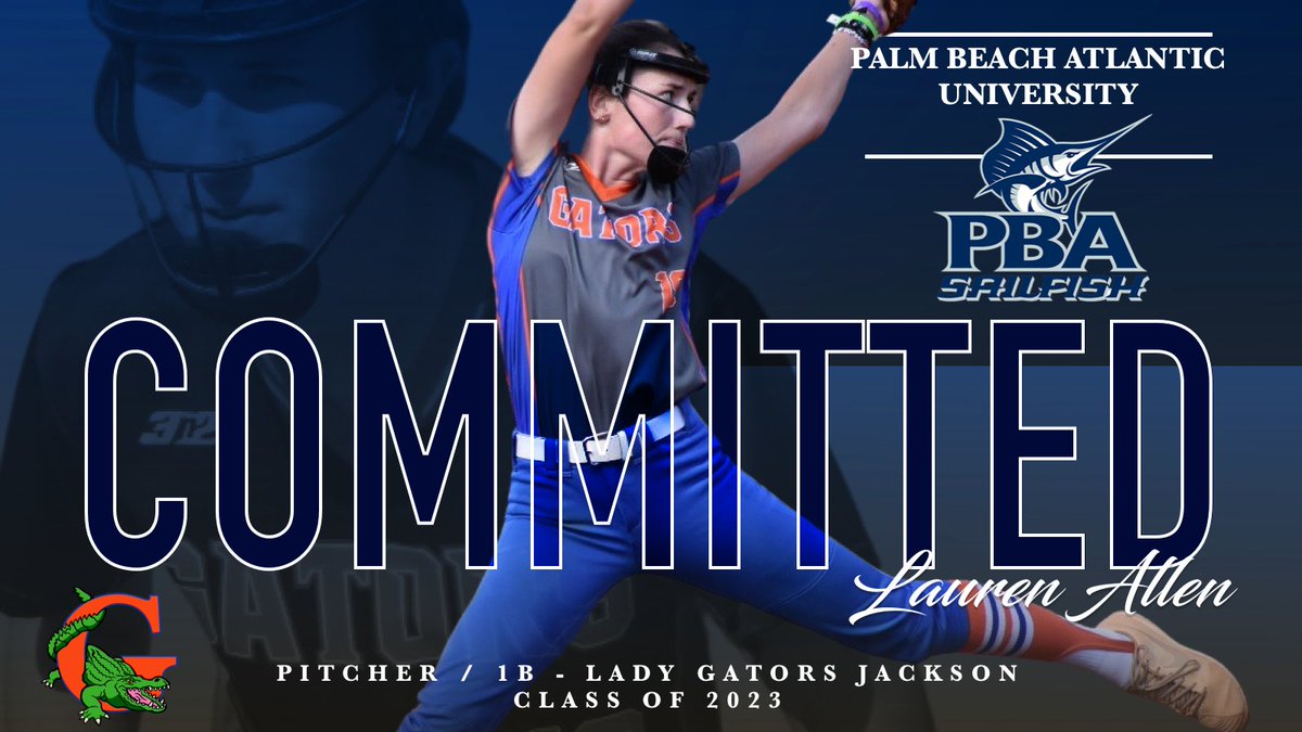 We want to officially congratulate, Lauren Allen on her commitment to contiune her education and play college softball at <a href="/SailfishSB/">PBA Softball</a>. Lauren is a true leader in the circle, her teamwork and character shine strong every game. Good luck to Lauren and her parents Michelle and Tom!