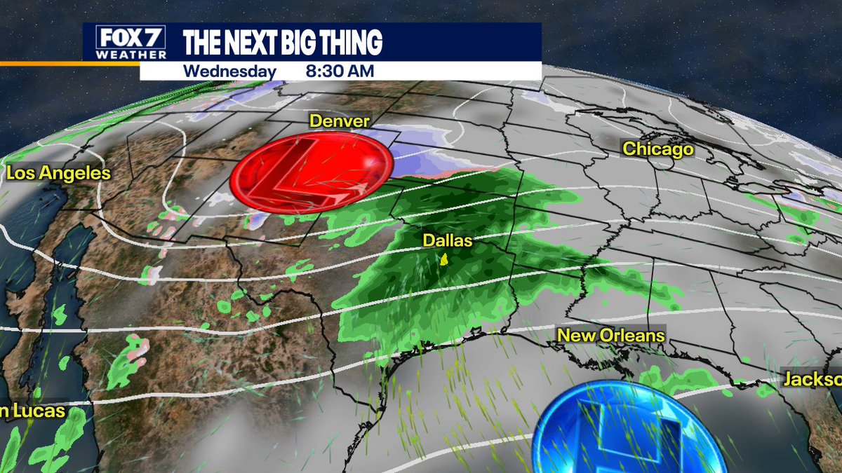 zackshieldsFOX7's tweet photo. Looking for rain? You may have to wait until next Wednesday. #FOX7Austin #rainmachine #atxwx #txwx https://t.co/Og5NGsSre9