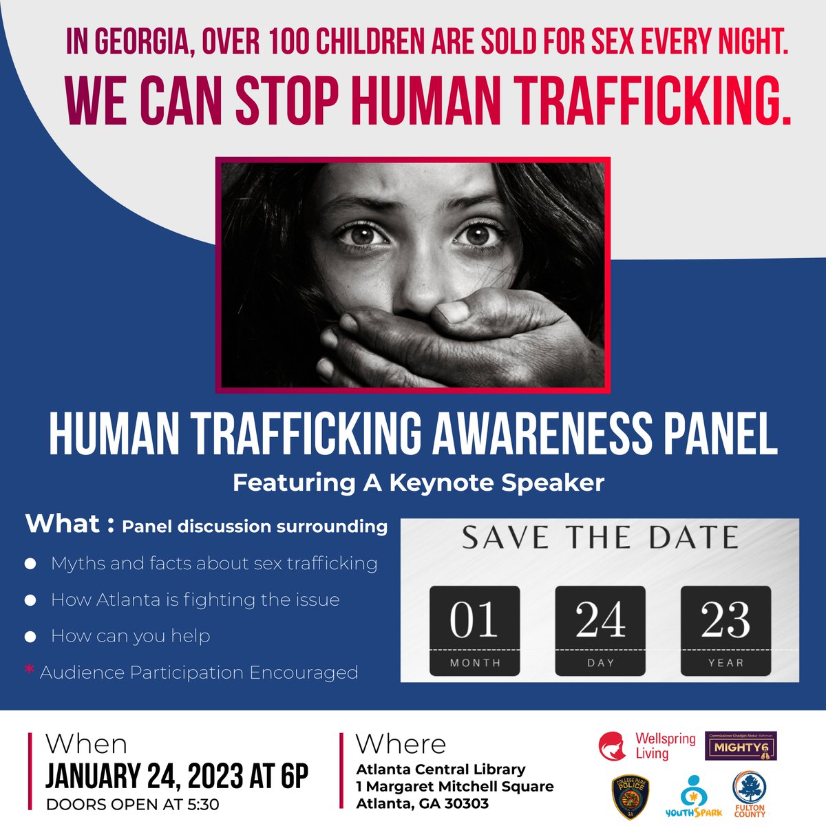 Please Click the link and Join Me - eventbrite.com/e/human-traffi…