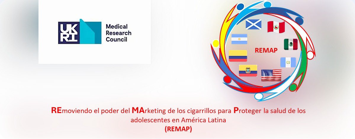 Participa en el evento “Combatiendo los cigarrillos saborizados en América Latina”

📆16 de enero; ⏰13:00 h

Por parte del INSP, participa el Dr. <a href="/Intibarr/">Inti Barrientos</a>, responsable en México de REMAP

Regístrate, sin costo:  eventbrite.co.uk/e/combatiendo-…