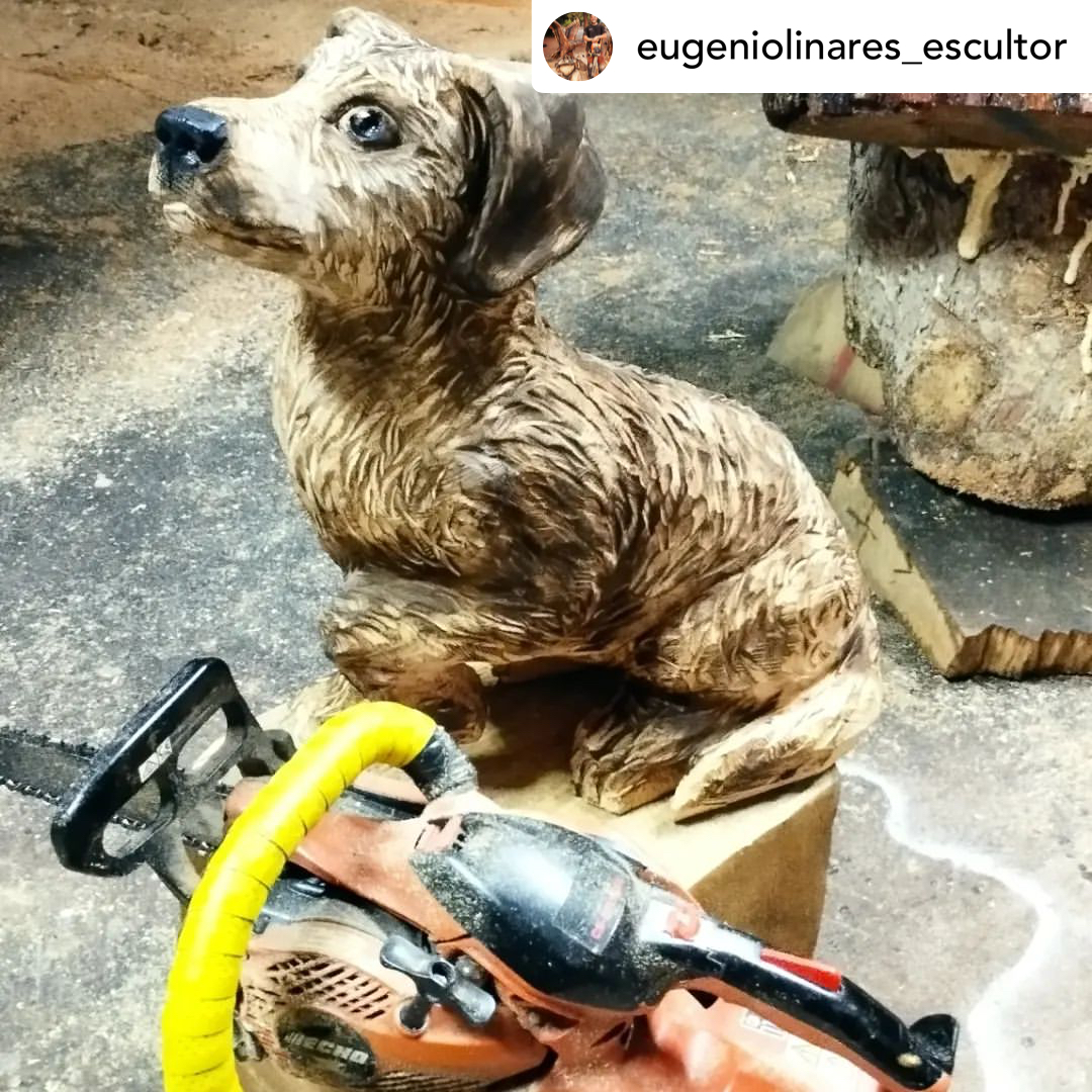 ECHOmaquinaria's tweet photo. ¿Te apetece tener una talla de madera en tamaño real de tu perro? 😍
#ECHO #DependOnIt #ECHOtools #Motosierra #EsculturaConMotosierra

👉 via @eugeniolinares_escultor https://t.co/3ilzvPhDa4