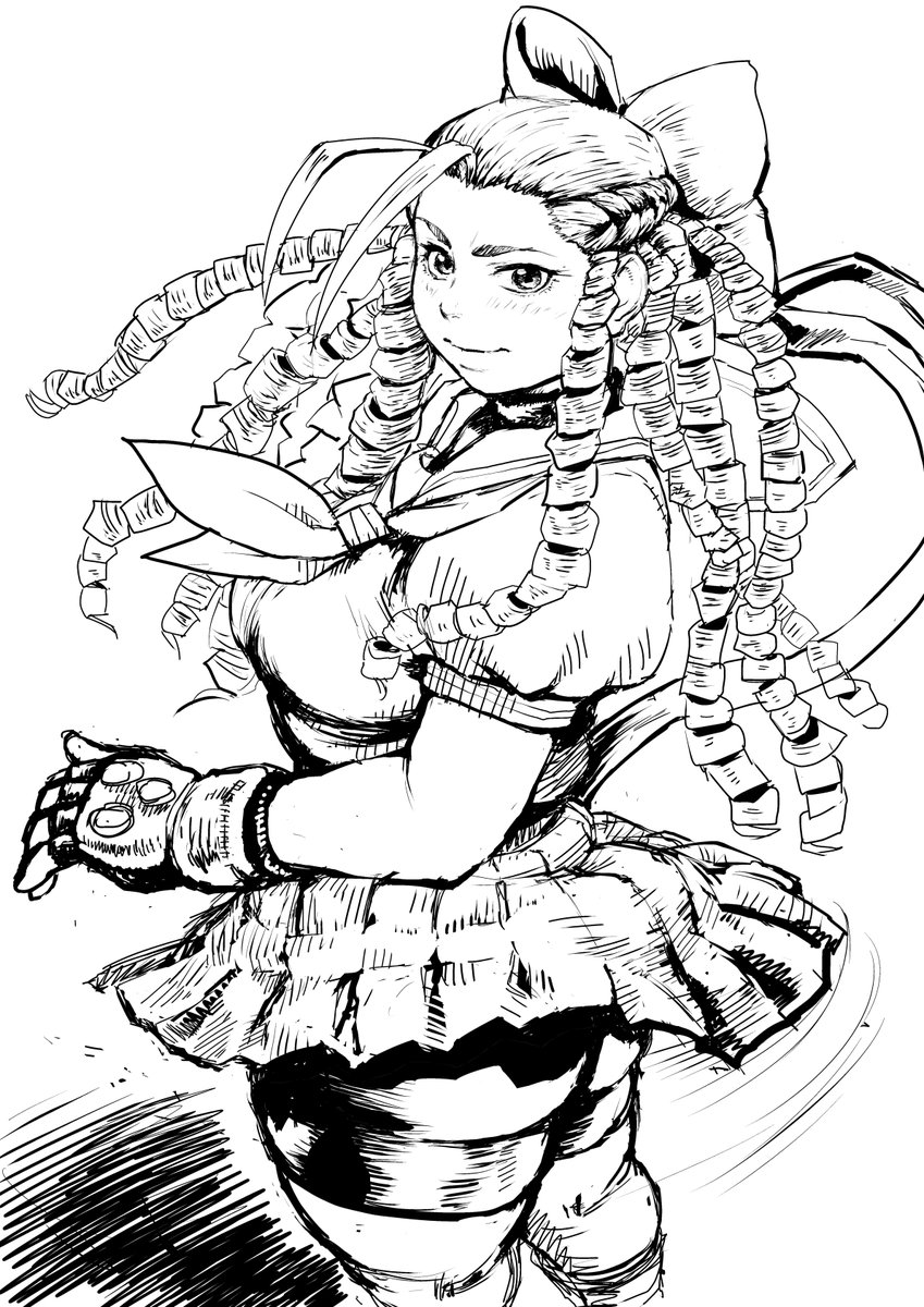 去年描いた二次創作絵 