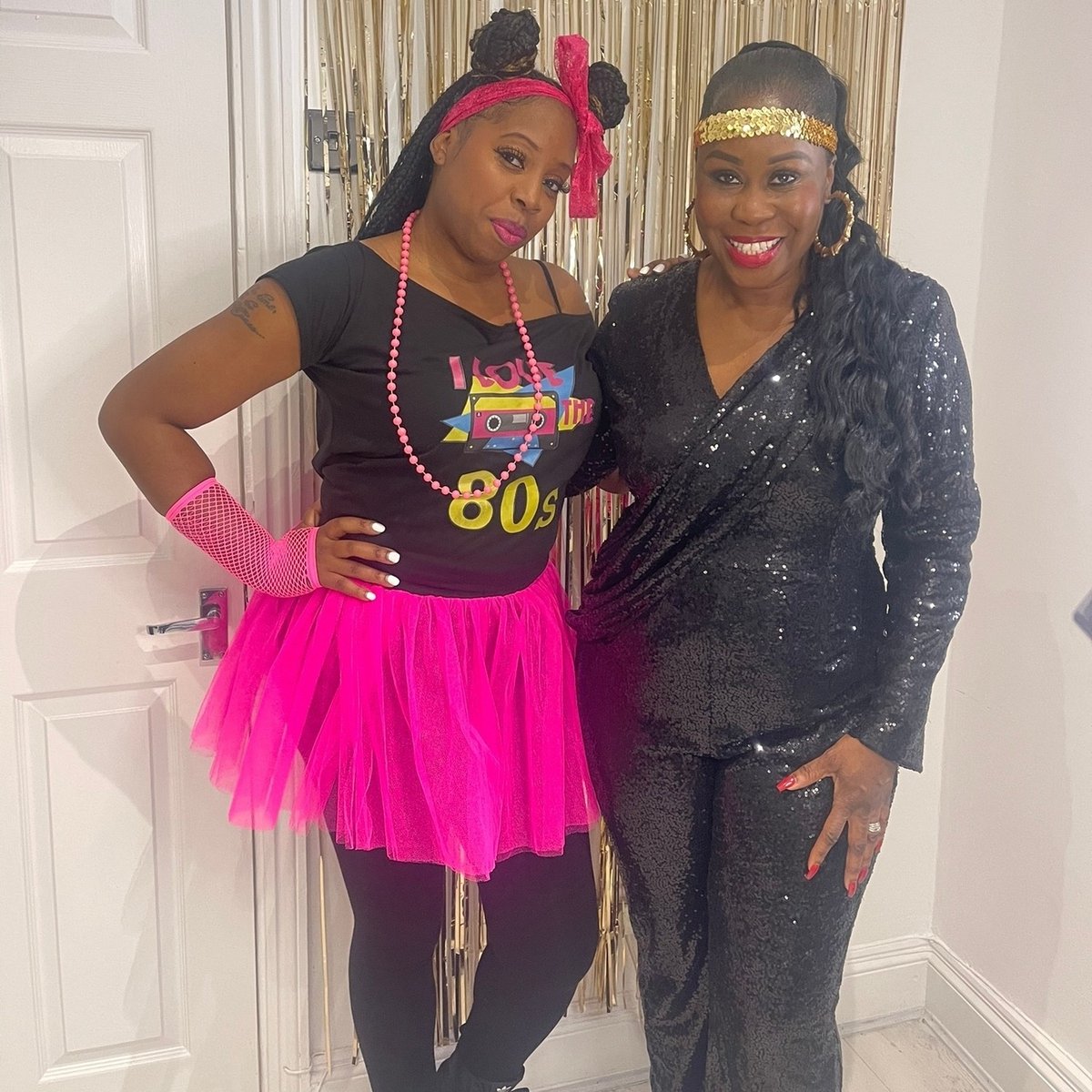 mavisamankwah's tweet photo. Family &amp; Friends party! The weekends is about letting your hair down - This is a perfect example of work/life balance that you need to have to succeed in business  💸

#mavisamankwah #coachmavis #business #party #lifestyle #worklifebalance  #workbalance #80sparty #businesswomen https://t.co/7Bfu30GFTn