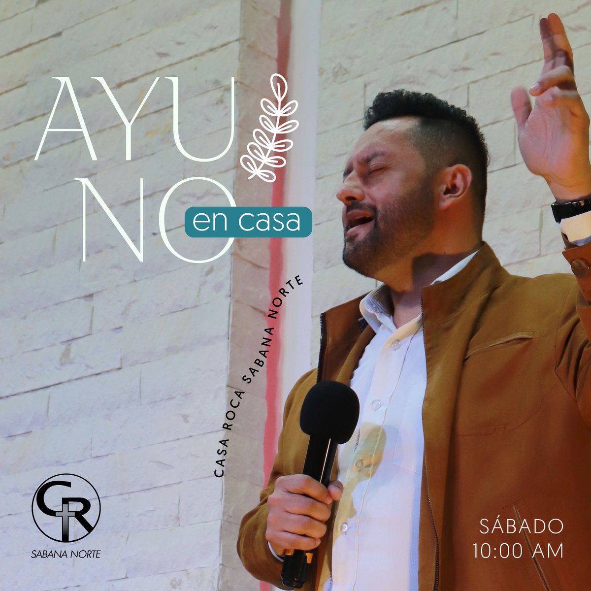 CasaRocaSabanaN's tweet photo. Listos para nuestro primer  #AyunoEnCasa del 2023. Es un día especial, de guía en esos planes y propósitos del año. ¡Te esperamos!

Sábado 10 am en el templo.
Km 2.5 vía Chía-Cota

YouTube 🔴▶️ https://t.co/7ZsMqmjlB2

#Ayuno #Oración #Alabaza #CasaRoca #VolverADios #Diciembre https://t.co/EdQPUZtIyY