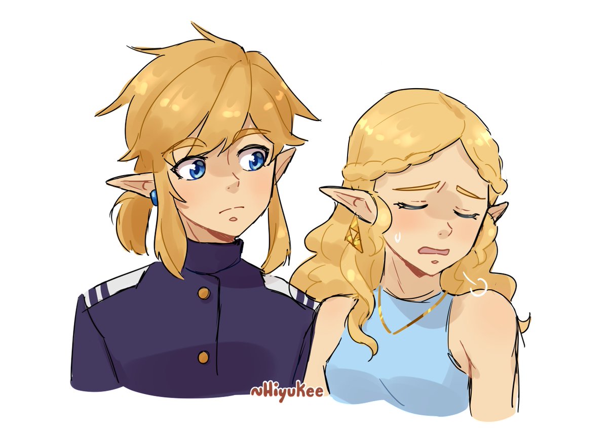 「I'm helping provide pics for a Zelink fa」|Hiyukeeのイラスト