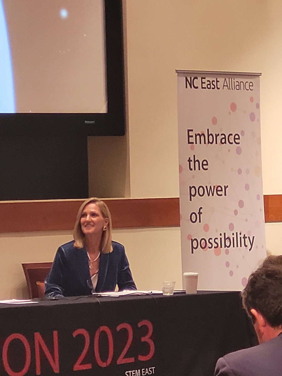 NENCPathways's tweet image. &quot;For students,  if they can&apos;t see it, they can&apos;t be it.&quot; - Cecilia Holden @myFutureNC #vision2023