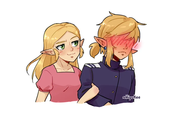 I'm helping provide pics for a Zelink fanfic!!You can read it   