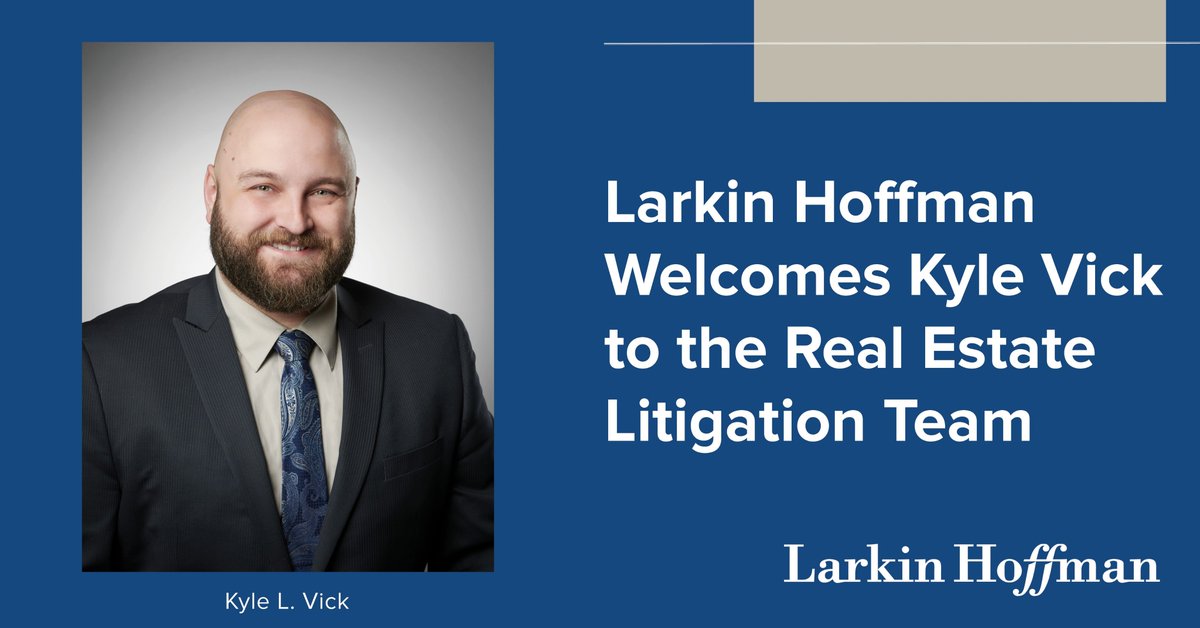 With experience in commercial litigation, general litigation, business law and appeals, Kyle Vick takes pride in providing pragmatic advice to ensure his clients’ legal needs are met in the most effective and efficient manner possible. bit.ly/3vYLUV0