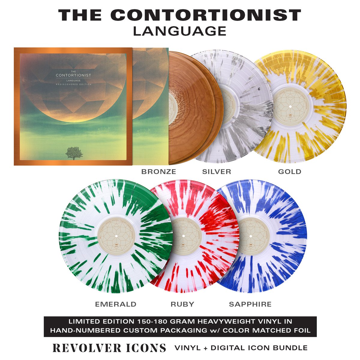 tcband's tweet photo. 'Language' has been included in the @Revolvermag Icon Series! Get a LIMITED EDITION 150-180 gram heavyweight vinyl in hand-numbered custom packaging with color matched foil. Each piece also comes with a limited edition NFT. 

Available now at https://t.co/NaFiELTD96 https://t.co/dWf9sZYn20