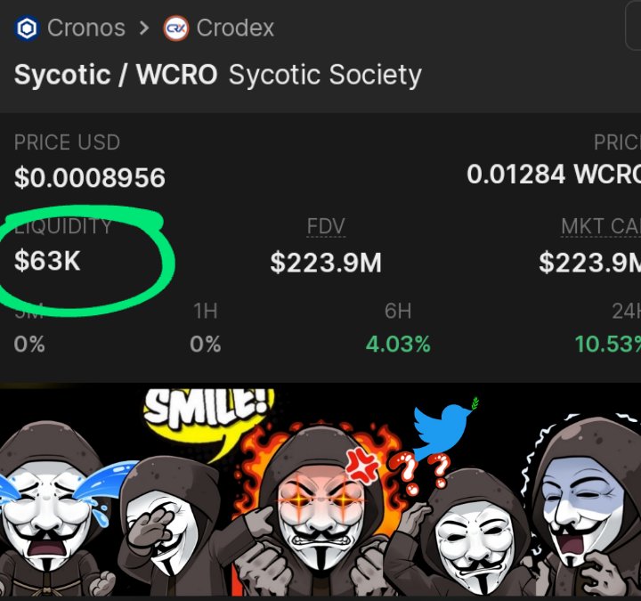 ContactSycotic's tweet photo. The opportunity in front of us all is tremendous.  Thank you @cryptocom @cronosapp @kris for creating a decentralized opportunity for us. To all the Sycotic💢Society die hards out there... Sycotic💢Society is nothing without you. I will never forget that fact. https://t.co/gJQqaZZR8o
