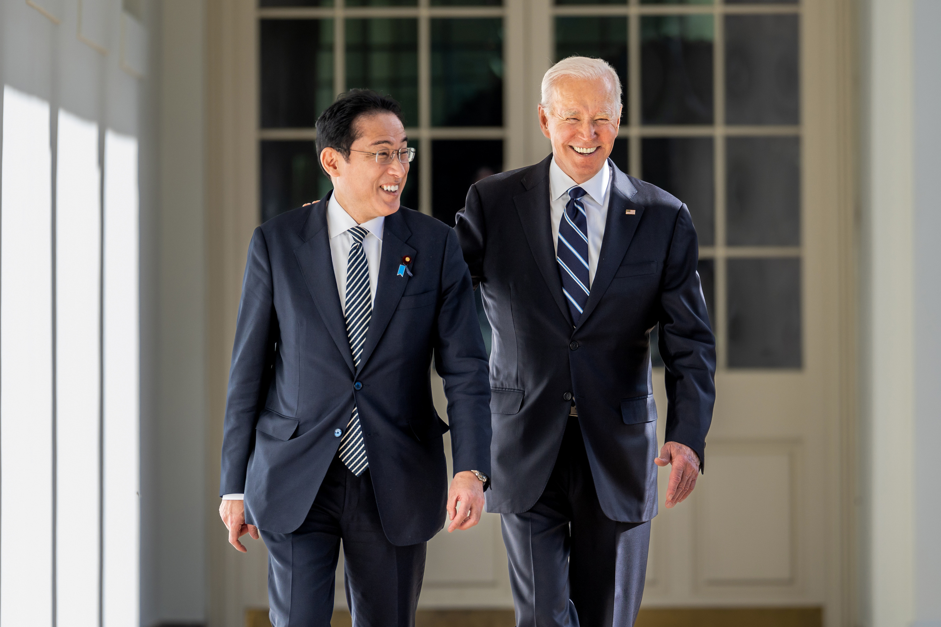 President Biden on X: "Prime Minister Kishida of Japan has been a steadfast ally and friend to the United States. It was my pleasure to sit down with him and discuss how