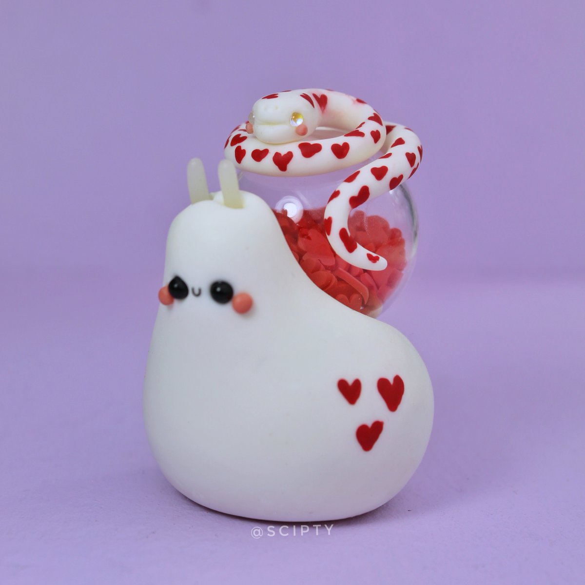 cupid and heart snails