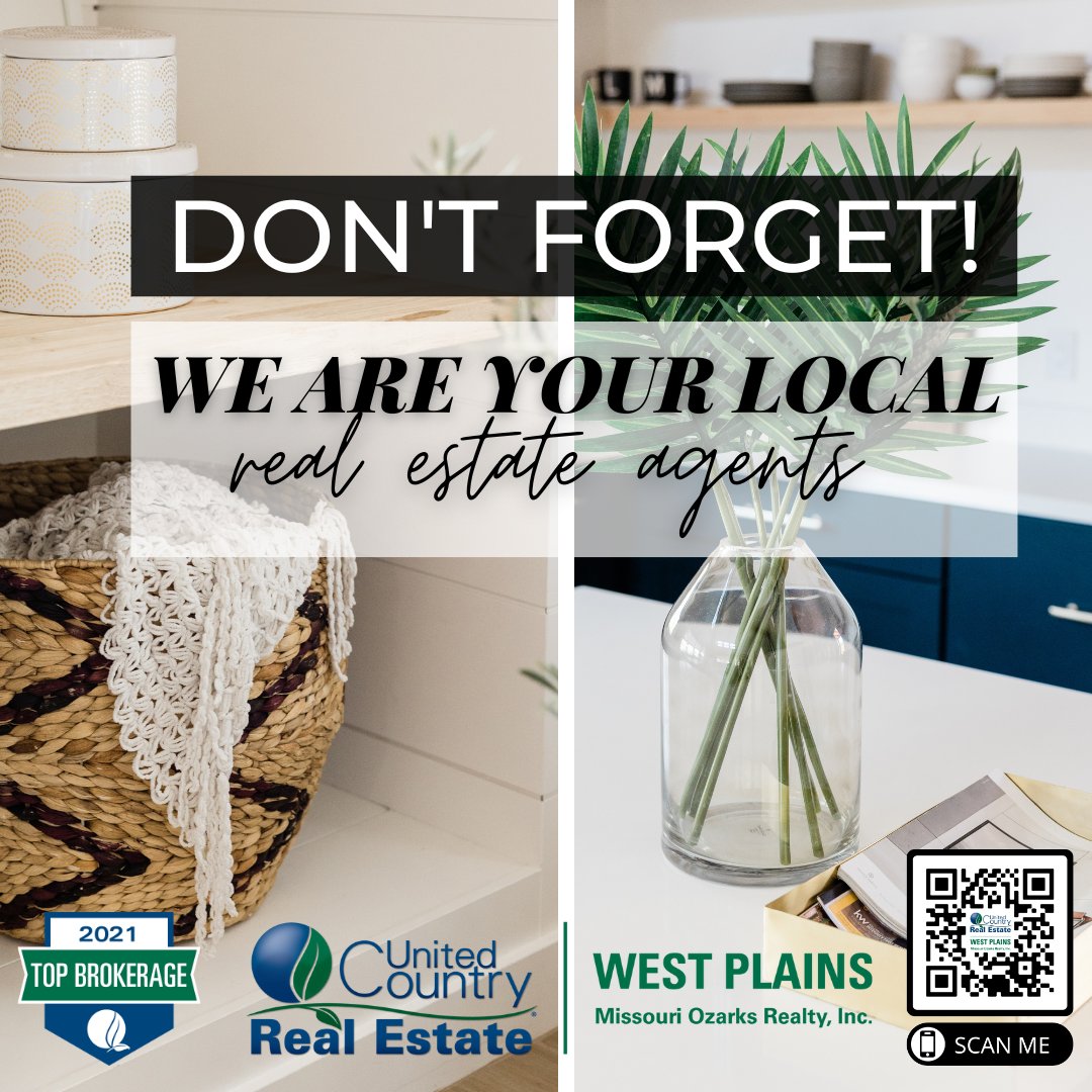 West Plains United Country Missouri Ozarks Realty, Inc 417-256-1000

#YourRealEstateAgent #YourHappilyEverAfter #TheRealEstateLeaders #WestPlainsUC #WestPlainsUnitedCountry #MissouriOzarksRealty #WestPlainsRealEstate #HomeForSale #LandForSale #FarmForSale #Realtree #Realtor