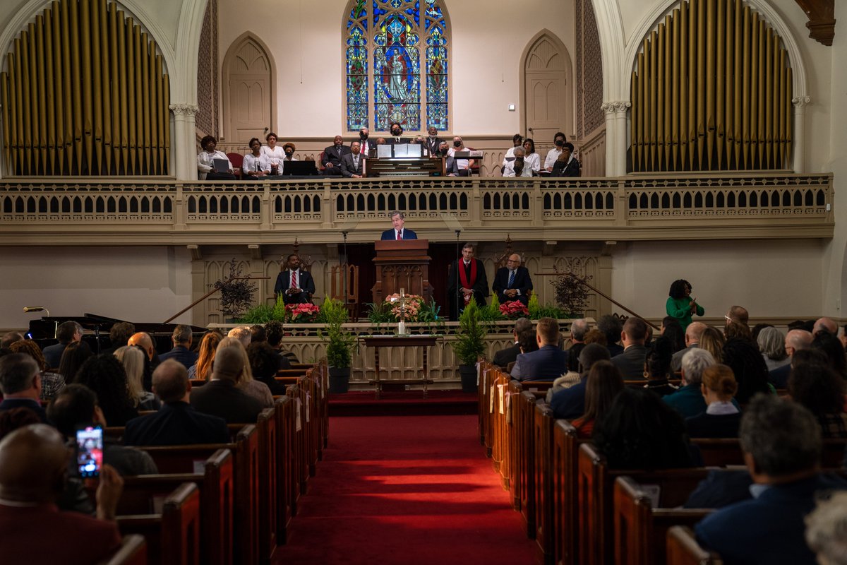 NC_Governor's tweet photo. Together, we can create a society at peace with itself, that can live with its conscience. Together, we can enhance North Carolina’s reputation as a welcoming place where diversity, equality, acceptance and understanding are found in every corner. - Gov. Cooper, MLK program. https://t.co/Mb3268Fuka