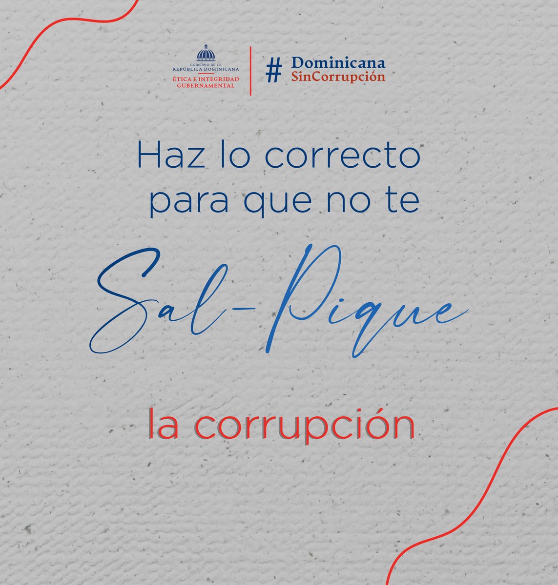 DIGEIGRD's tweet photo. #Claramente, hacer lo correcto siempre será la mejor opción.

#DominicanaSinCorrupción 
#ÉticayTransparencia https://t.co/DhSWvGLPNj