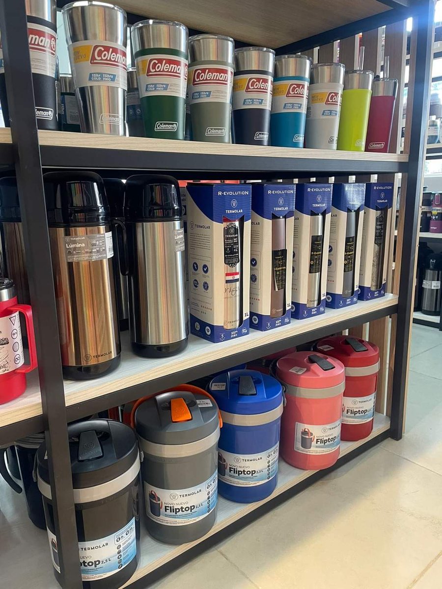 sanlonewspy's tweet photo. ¿Productos térmicos? Andá a #termicpy sucursal #SanLorenzo 😍🤩

Amplia línea de termos y derivados. Con las marcas Corkcicle, Coleman, Bubba, Hydrate, Termolar, Stanley y Contigo. Grabados al instante. 

📍10 de Agosto casi Gaspar Rodríguez de Francia

🤳WhatsApp 0981888093. https://t.co/odNJbpXaIt