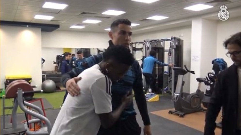 Cristiano Ronaldo: “Good luck, son.”