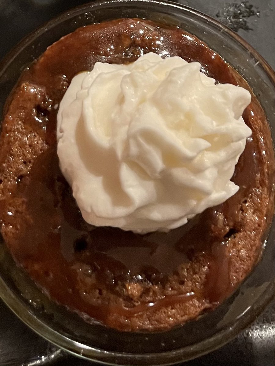 BrentCase1's tweet photo. My daughter used your Cookbook to make Sticky Toffee Pudding for her father’s birthday.  @altonbrown  absolutely amazing!! https://t.co/OI2ddNPjej