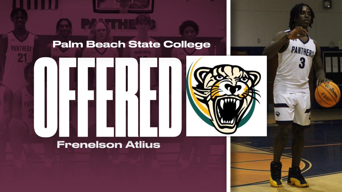 Congratulations Mason Brown @masecero and Frenelson Atlius @FrenelsonAtilus on receiving their second offers both from Palm Beach State college! Thank you, Coach Ruane and your entire staff. #WeAreDwyer @DwyerPrincipal @DwyerAthletics @FutureDraftStyl @FutureDraftStyl