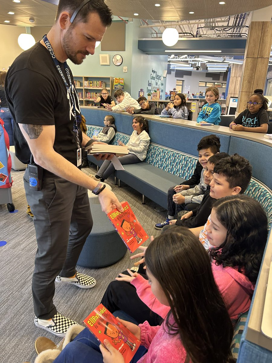 After a week of clues, our #oneschoolonebook has been revealed! Students were super excited to receive their books today! #WTandMe <a href="/WTPrincipalD93/">Brett Kueker</a> <a href="/KatieHarper93/">Katie Harper</a>