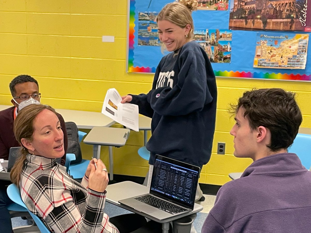 SuperKaish's tweet photo. Among life’s most important lessons…“Number one...should be a deep belief in your own dignity.” - BHS remembers MLK. Students #CfHD and #ISM design and implement lessons on empathy, compassion, &amp; kindness built around classmates’ powerful “Who I Am” submissions. @Bcliff_6th_man https://t.co/Qg7WfeBEFR