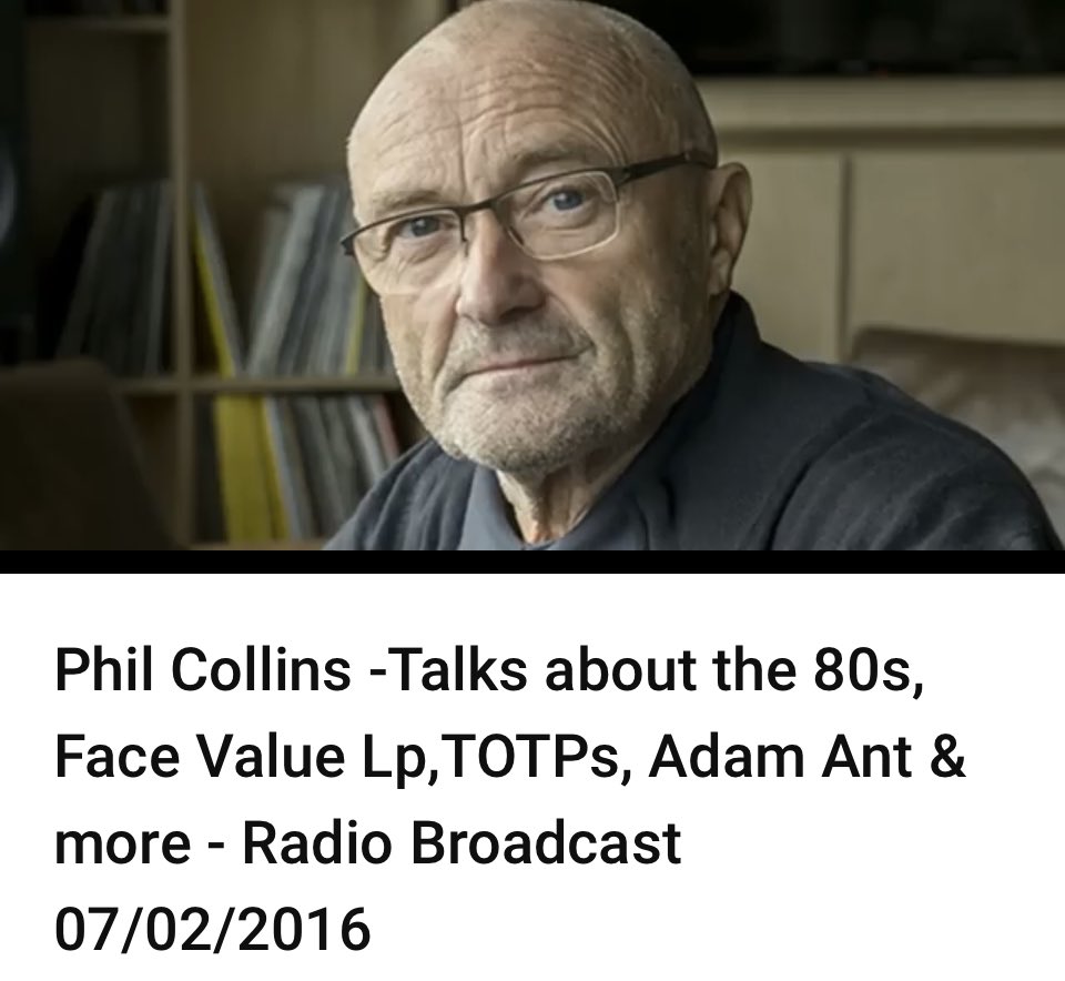 WorldofGenesis's tweet photo. #PhilCollins on Face Value and more (1996). https://t.co/i5bCHU1Tul https://t.co/whf6Qlf6PE