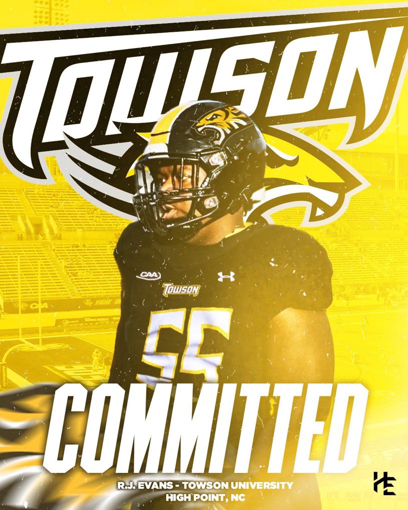 We are locked in Towson U !! #GohTigers 🐯⚫️🟡