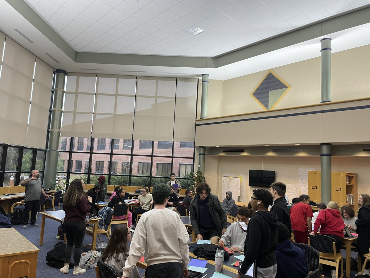 Government classes collaborating in the MC today!  #BCLAW