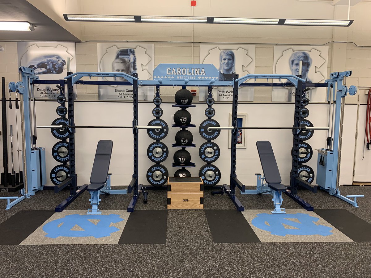 PeterRogers165's tweet photo. A big thanks @UNCWrestling for choosing @AdvantageSF for their weight room refresh!  Best of luck in the second half of the season! 
#advantagestrong https://t.co/apBe7nkp9B