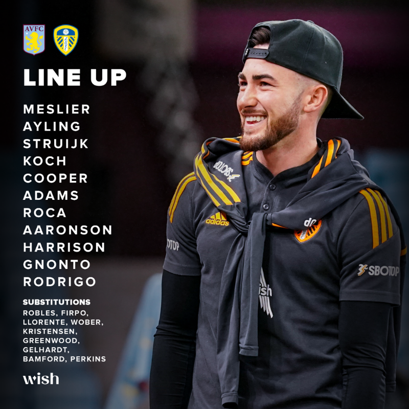 LUFC's tweet photo. 📋 Your #LUFC Starting XI...