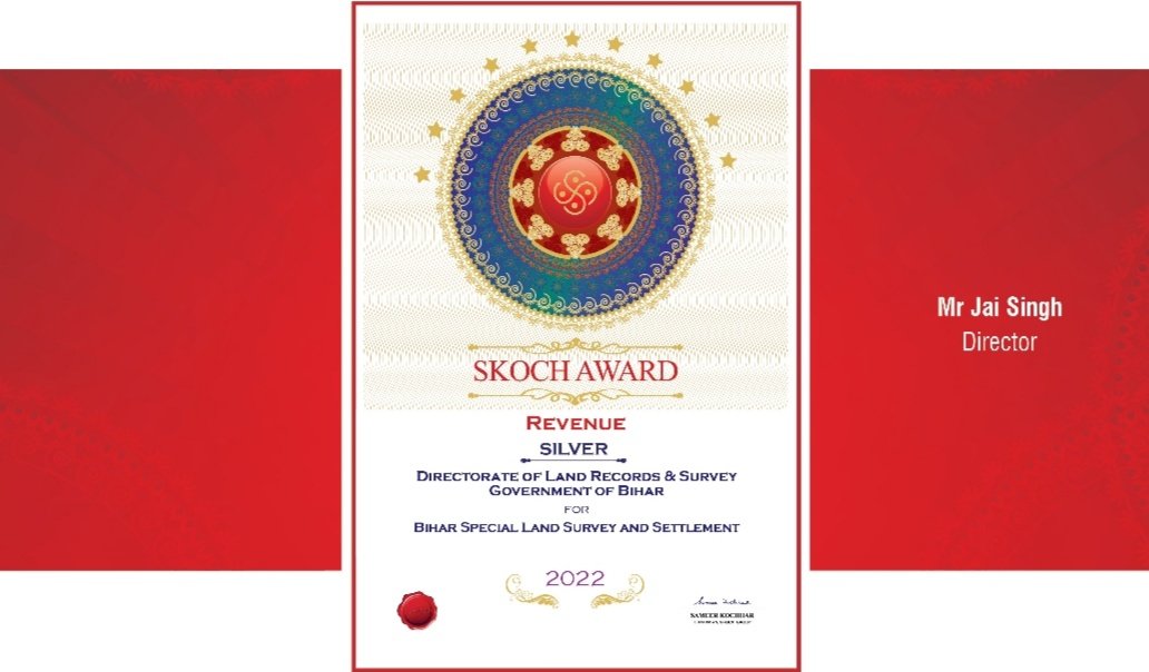 <a href="/skochgroup/">SKOCH Group</a> <a href="/BiharRevenue/">Revenue and Land Reforms Department</a> <a href="/officecmbihar/">CMO Bihar</a>  अपने विभाग के संविदा कर्मियों से जबरदस्ती 5 स्टार वोटिंग कराकर अवॉर्ड जितने वाले तानाशाह महोदय जय सिंह के अवॉर्ड को जाँच किया जाये ।