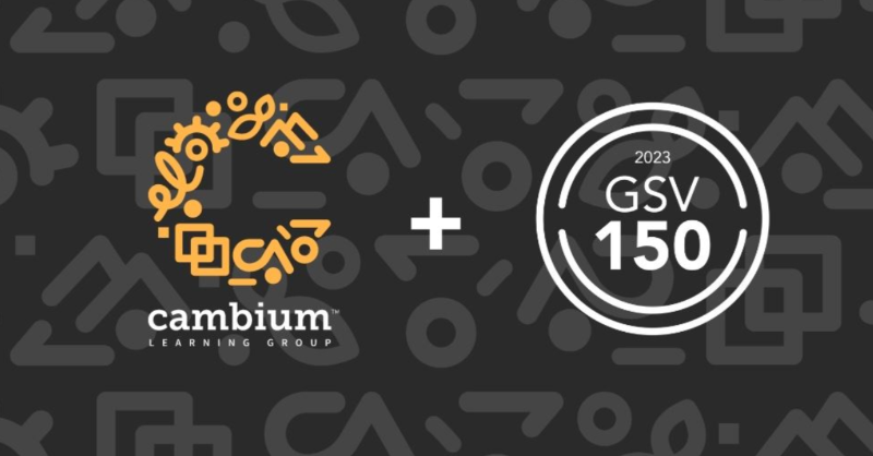 cambiumlearning's tweet photo. Cambium has been included on @gsvventures’ #EdTech150 list for the third consecutive year. 🎉
The list recognizes the most transformative organizations in the #edtech industry, and we’re thrilled to see the #CambiumFamily included among such innovative companies. Read more. ⬇️