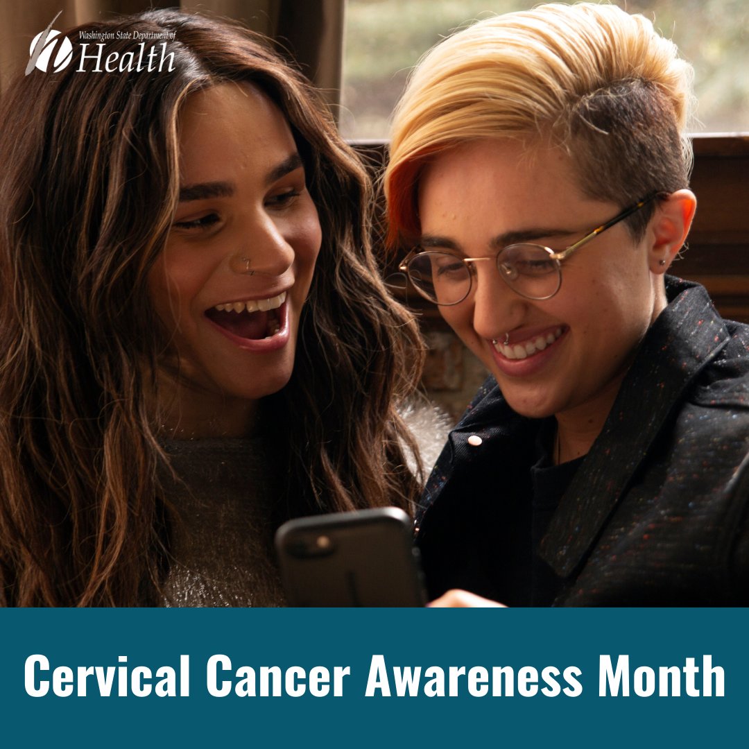 WADeptHealth's tweet image. Transmasculine persons with a cervix should talk to their doctor about #CervicalCancer screening and the #HPVvax. Find a LGBTQ-welcoming provider at bit.ly/3F6LRJf
