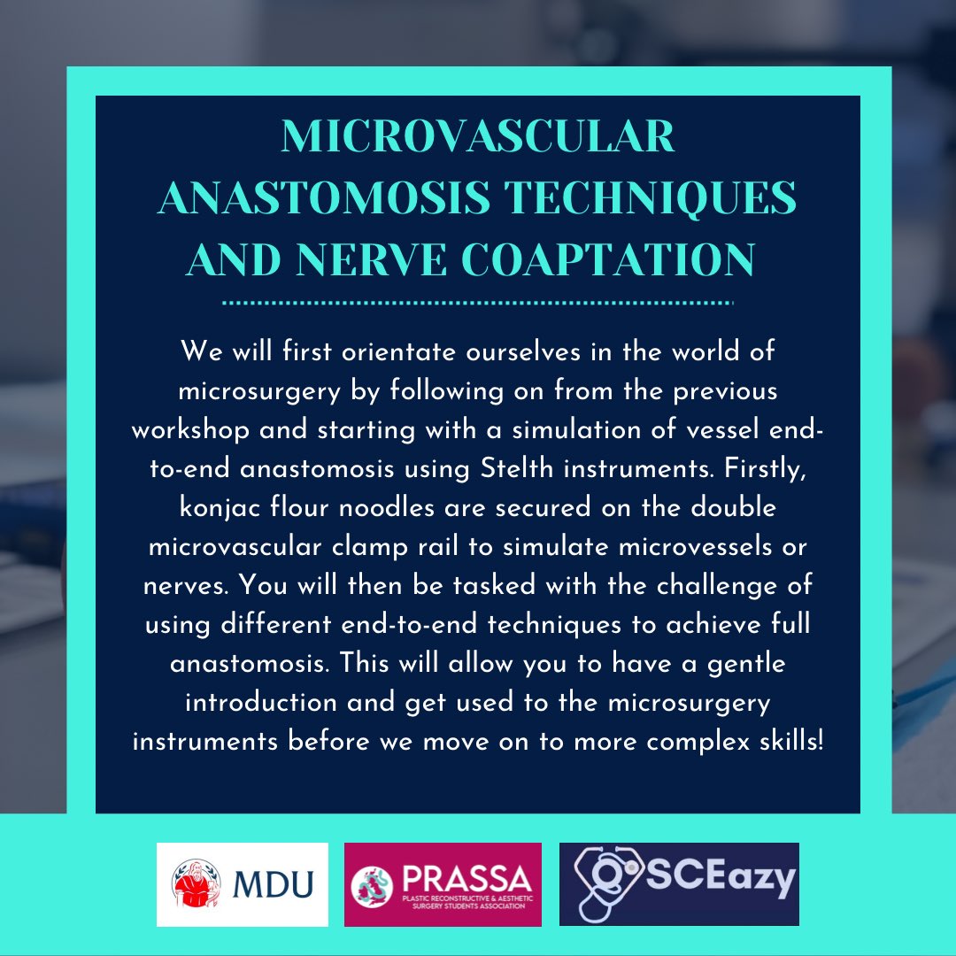Get ready for our superb second workshop 🔬keep an eye out for announcements about speakers, sponsors and giveaways!

#iPRAS #plasticssurgery #meded #medicalstudent #medstudent #surgery #medicine #plasticsurgeon #reconstructivesurgery #imperialcollege #ICSM #MBBS #osce #london