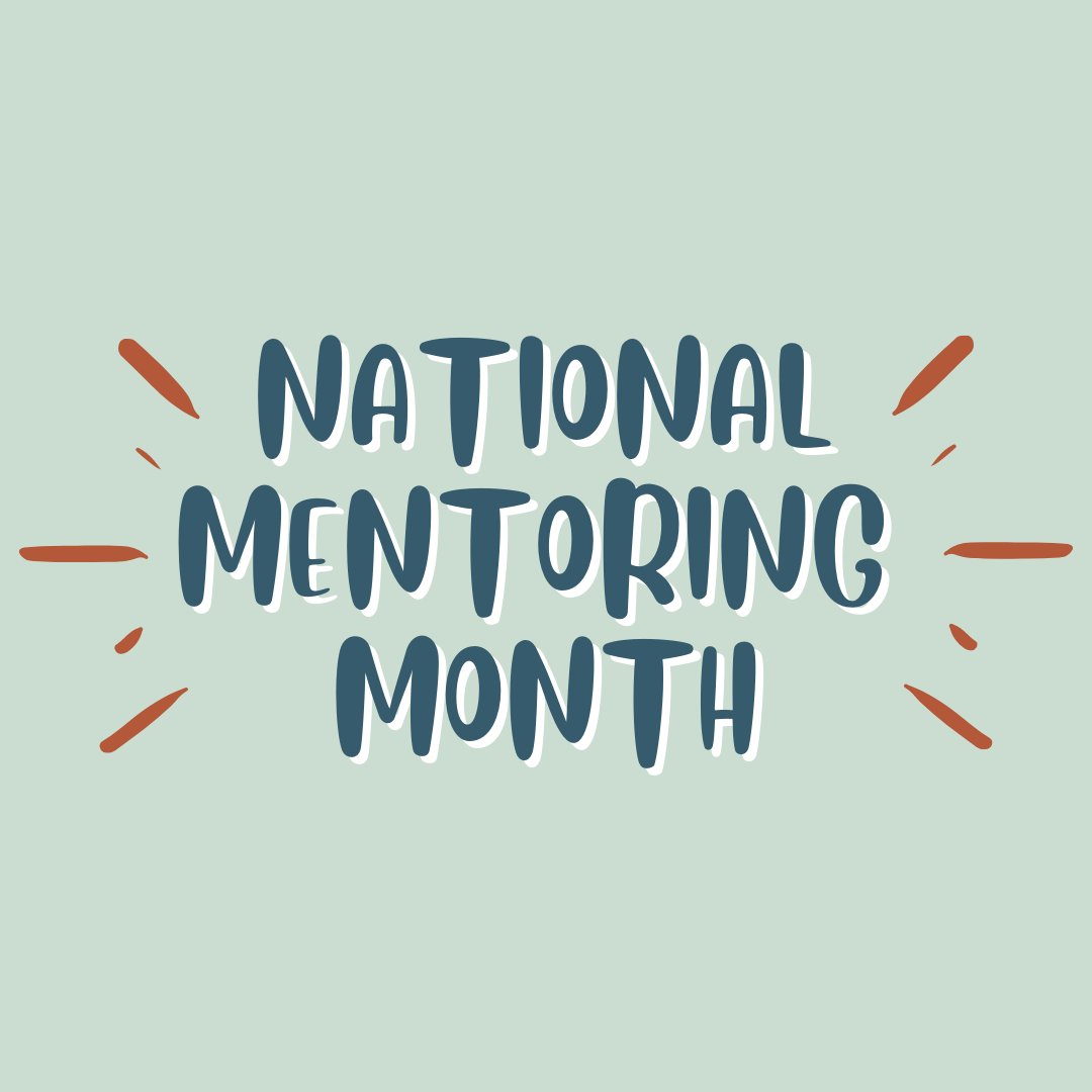 January is National Mentoring Month!  We are so grateful for our mentors who invest in our scholars. If you've had a mentor that has changed your life, tag them in the comments!