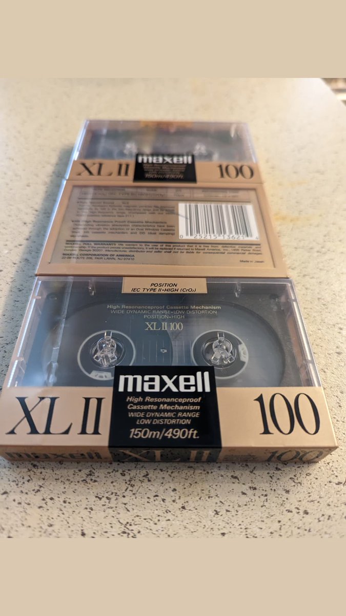 Scored these for $1 total today. It's a good day. #maxell #tapes #cassetteculture #cassette #sealed
