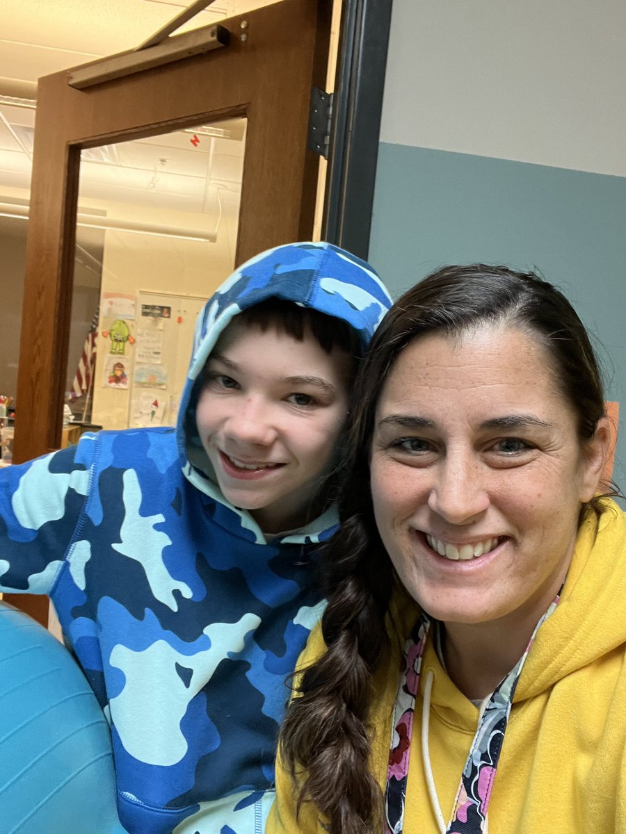 Unexpected change in pods today, but 100% a highlight of my day!