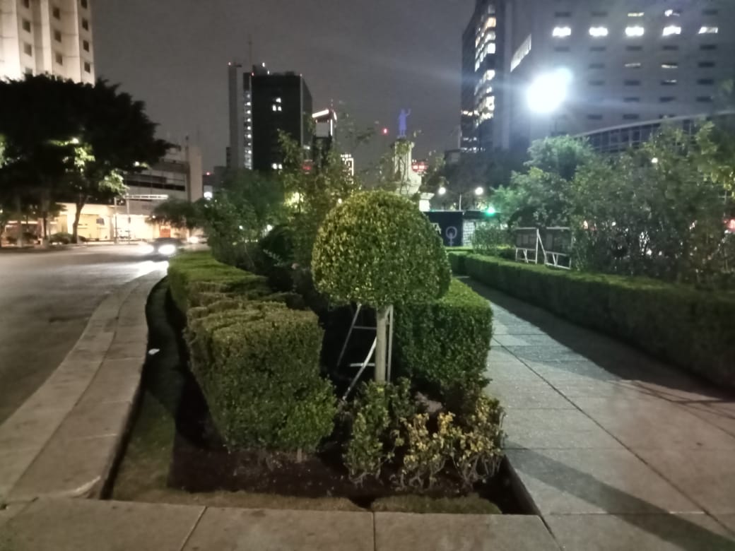 Denunciamos el robo de una estructura del #jardindelamemoria de la  #GlorietaDeLasMujeresQueLuchan, las autoridades se comprometieron a que no habría otro ataque al espacio, <a href="/martibatres/">Martí Batres</a> <a href="/RicardoRuizSua2/">Ricardo Ruiz Suárez</a> Con esto, nuevamente incumplen con los acuerdos establecidos.