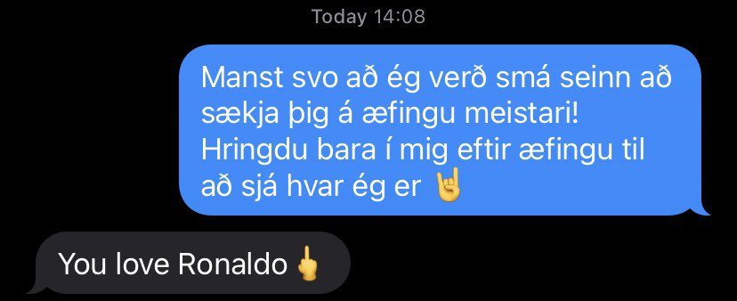 Jæja, 8 ára gaurinn að pakka manni saman 😅 #pabbatwitter