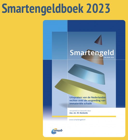 Zojuist verschenen: de nieuwste druk van het ANWB-smartengeldboek, met daarin mijn inleidende artikel over ‘eigen schuld’ bij personenschade. Het artikel is gebaseerd op een deel van de in mei 2022 aan de RUG door mij uitgesproken oratie.