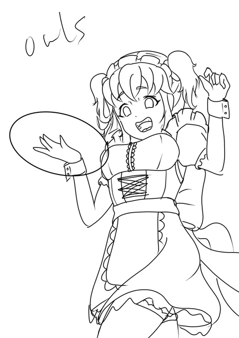 迷ってアンケートしようとも考えましたが時間かかってしますのでやめました。  リプを下さった方、ありがとうございます🙇  やはり難しい煽り構図で描いてみようと思いオリキャラのシオンから進めます。  #イラスト #みんなで楽しむTwitter展覧会 #WorldA_RT  #オリキャラ