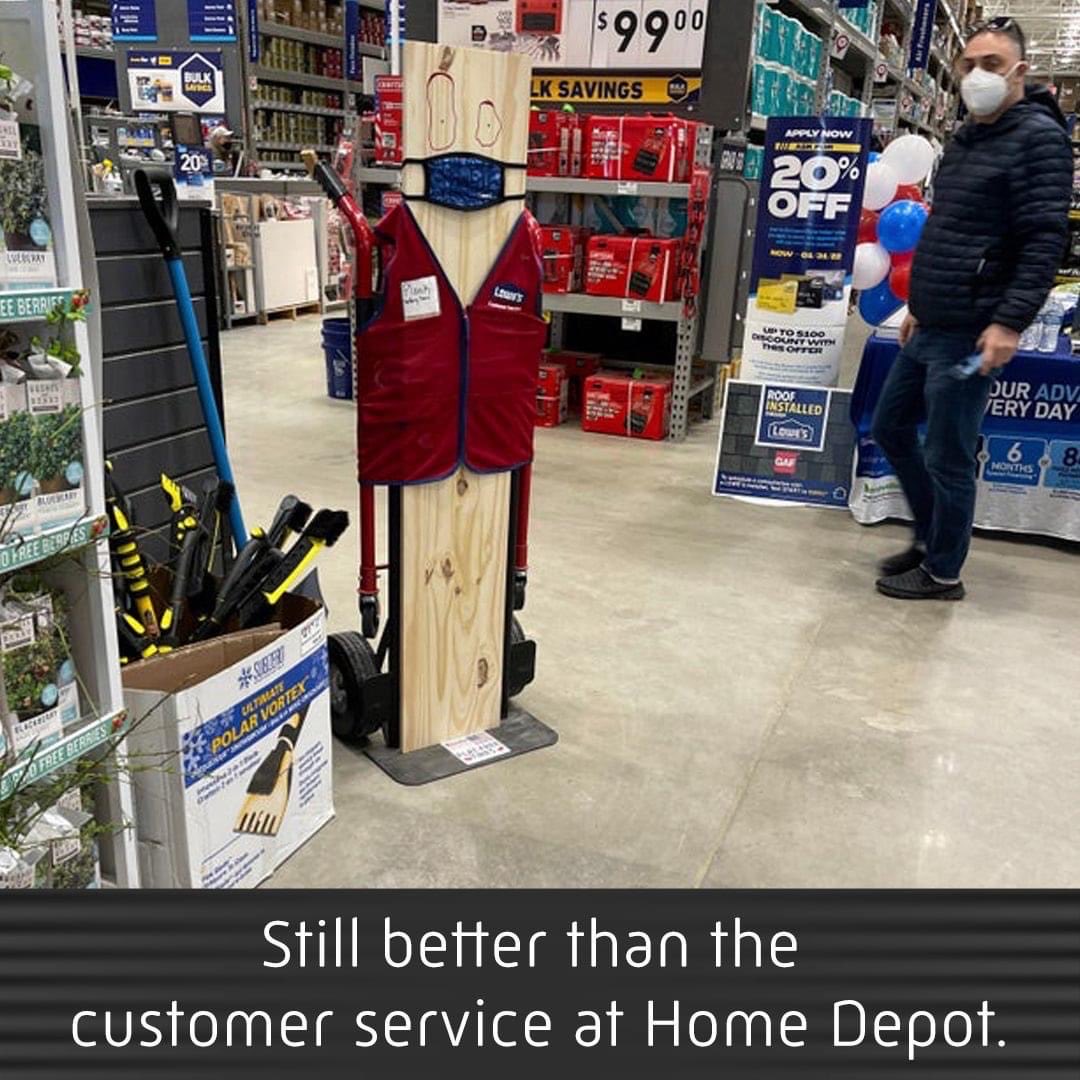 Dennis West Asst Store Manager Lowe’s 1839 tweet media