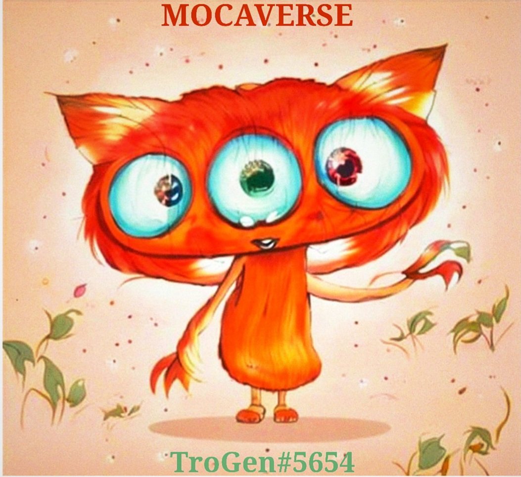 TroGen33's tweet photo. @MocaverseNFT #MocaList #Mocaverse #MocaFan
Ser this is my second art for @MocaverseNFT hope you like it. https://t.co/vL8Kc7uImx
