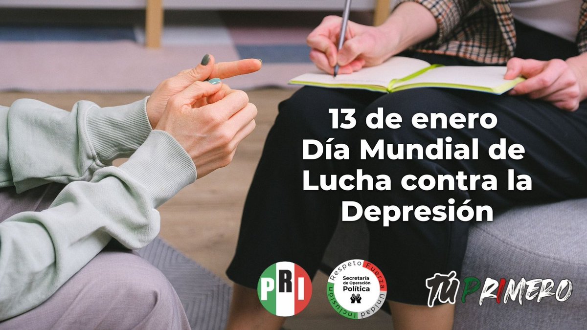OPOLPRICDMX's tweet photo. Hoy se conmemora el Día Mundial de la lucha contra la #Depresión, es importante que hablemos de esta enfermedad, 1️⃣ de cada 5️⃣ personas puede sufrir de depresión y puede convertirse en un problema de salud serio, especialmente cuando es de larga duración y grave.⚠️
#SomosSOP 🙌🏻 https://t.co/MTQgcEQTxe