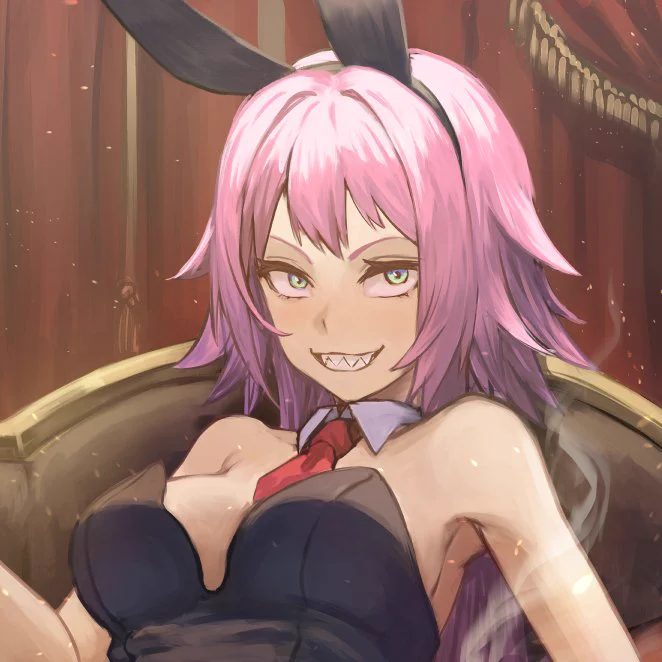 ガラ悪ギザ歯バニーちゃん 